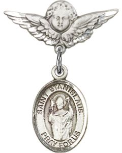St Stanislaus Baby Badge - 9124/0735