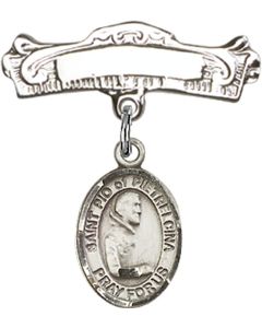 St Pio of Pietrelcina Baby Badge - 9125/0732