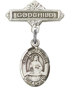 St Walburga Baby Badge - 9126/0736