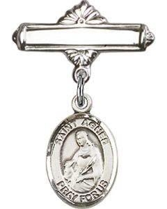St Agnes of Rome Baby Badge - 9128/0730
