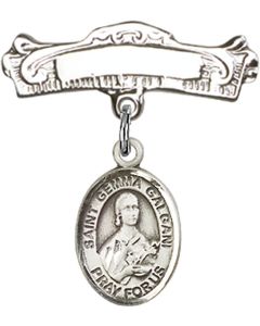 St Gemma Galgani Baby Badge - 9130/0732