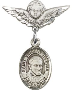 St Vincent de Paul Baby Badge - 9134/0735