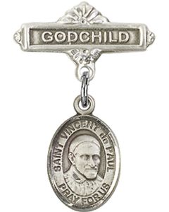 St Vincent de Paul Baby Badge - 9134/0736