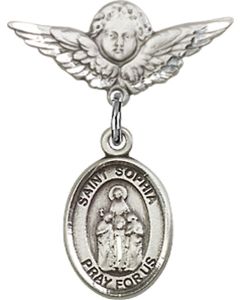 St Sophia Baby Badge - 9136/0735