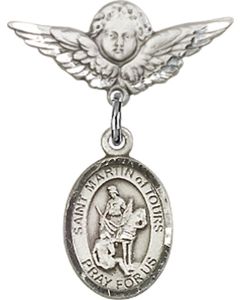 St Martin of Tours Baby Badge - 9200/0735