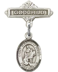 St Martin of Tours Baby Badge - 9200/0736