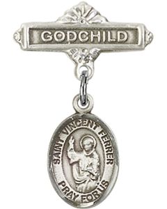 St Vincent Ferrer Baby Badge - 9201/0736
