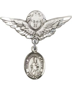 St Augustine of Hippo Baby Badge - 9202/0733