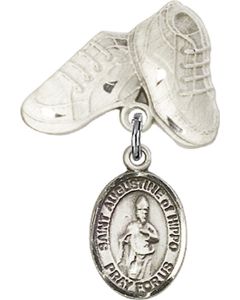 St Augustine of Hippo Baby Badge - 9202/5923