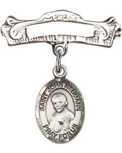 St John Neumann Baby Badge - 9204/0732