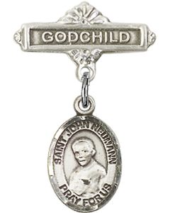 St John Neumann Baby Badge - 9204/0736