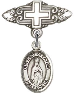 Our Lady of Fatima Baby Badge - 9205/0731
