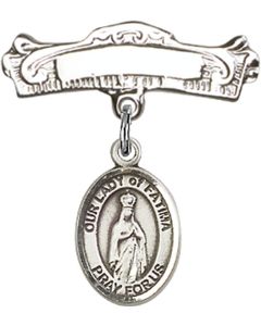 Our Lady of Fatima Baby Badge - 9205/0732
