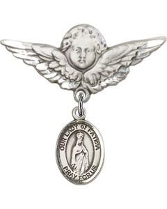 Our Lady of Fatima Baby Badge - 9205/0733