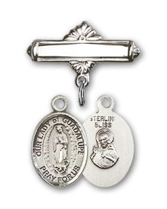 Our Lady of Guadalupe Baby Badge - 9206/0730