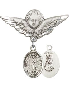 Our Lady of Guadalupe Baby Badge - 9206/0733