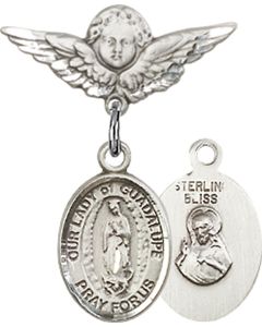 Our Lady of Guadalupe Baby Badge - 9206/0735