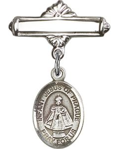 Infant of Prague Baby Badge - 9207/0730