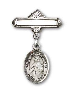 St Maria Goretti Baby Badge - 9208/0730
