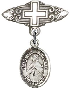 St Maria Goretti Baby Badge - 9208/0731