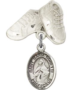 St Maria Goretti Baby Badge - 9208/5923