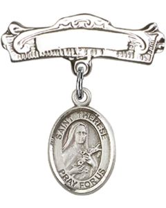 St Therese of Lisieux Baby Badge - 9210/0732
