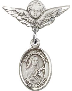 St Therese of Lisieux Baby Badge - 9210/0735