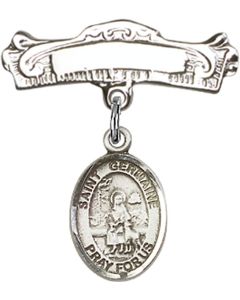 St Germaine Cousin Baby Badge - 9211/0732
