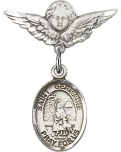 St Germaine Cousin Baby Badge - 9211/0735