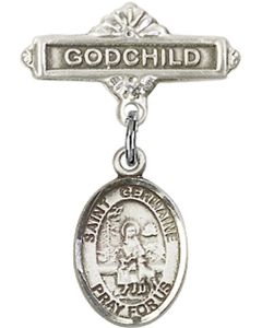 St Germaine Cousin Baby Badge - 9211/0736