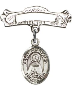 St Anastasia Baby Badge - 9213/0732