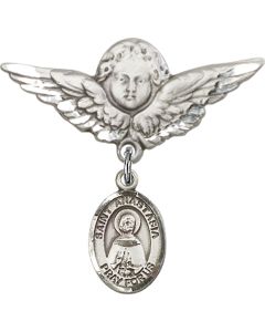 St Anastasia Baby Badge - 9213/0733