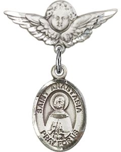St Anastasia Baby Badge - 9213/0735