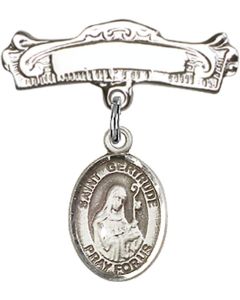 St Gertrude of Nivelles Baby Badge - 9219/0732
