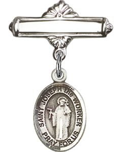 St Joseph the Worker Baby Badge - 9220/0730
