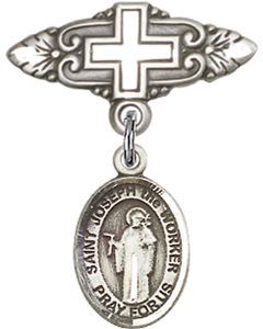 St Joseph the Worker Baby Badge - 9220/0731