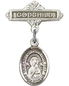Our Lady of Perpetual Help Baby Badge - 9222/0736