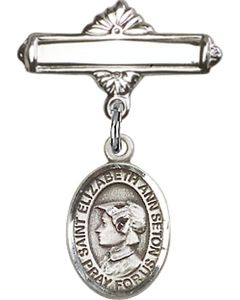 St Elizabeth Ann Seton Baby Badge - 9224/0730