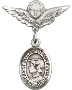 St Elizabeth Ann Seton Baby Badge - 9224/0735