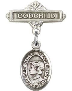 St Elizabeth Ann Seton Baby Badge - 9224/0736