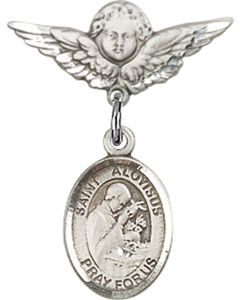 St Aloysius Gonzaga Baby Badge - 9225/0735