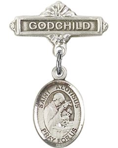 St Aloysius Gonzaga Baby Badge - 9225/0736