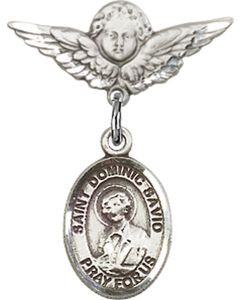 St Dominic Savio Baby Badge - 9227/0735