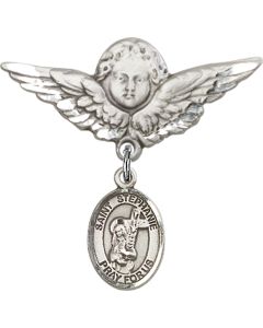 St Stephanie Baby Badge - 9228/0733