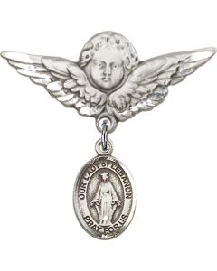 Our Lady of Lebanon Baby Badge - 9229/0733