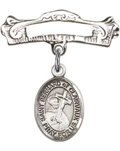 St Bernard of Clairvaux Baby Badge - 9233/0732