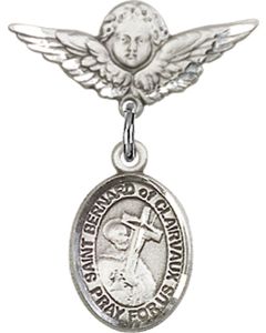 St Bernard of Clairvaux Baby Badge - 9233/0735