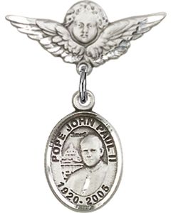 St John Paul II Baby Badge - 9234/0735