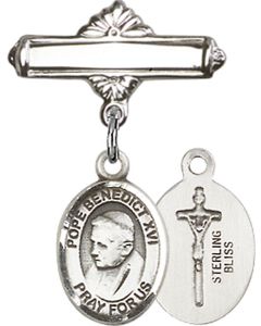 Pope Benedict XVI Baby Badge - 9235/0730