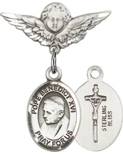 Pope Benedict XVI Baby Badge - 9235/0735